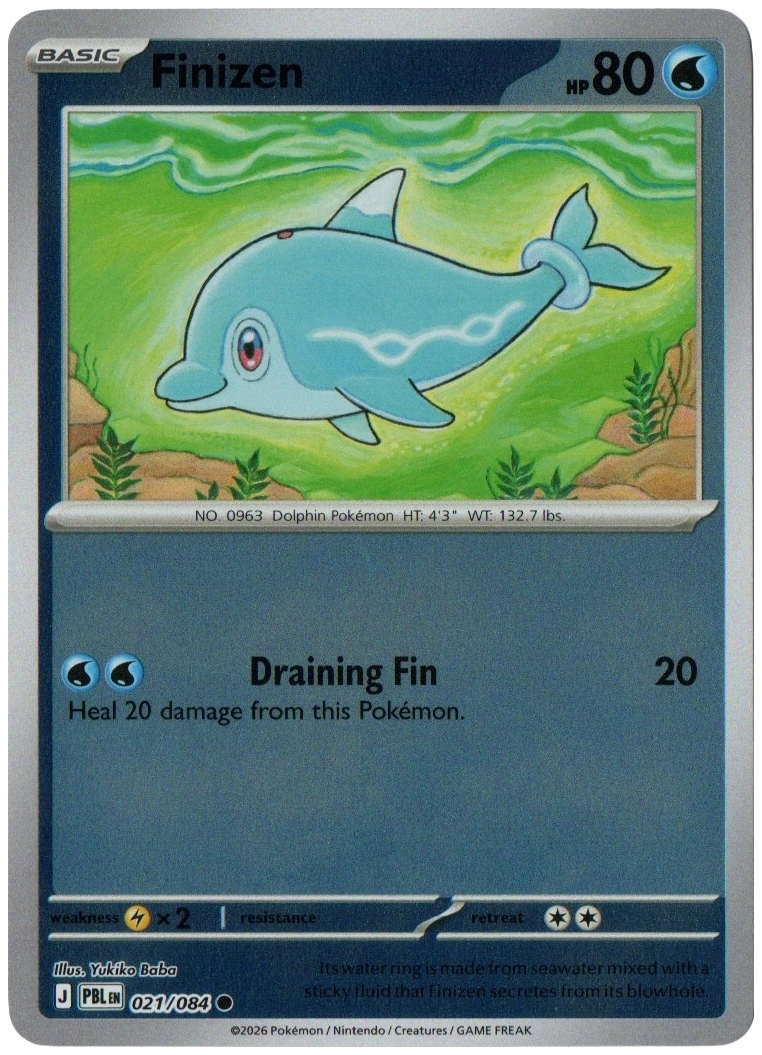 Finizen 021/084 from Pitch Black — Reverse Holo, seller photograph