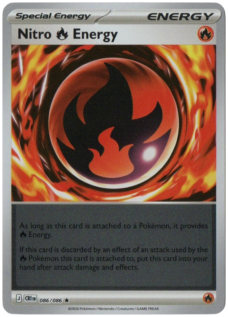 Nitro R Energy 086/086 from Chaos Rising — Holo, seller photograph