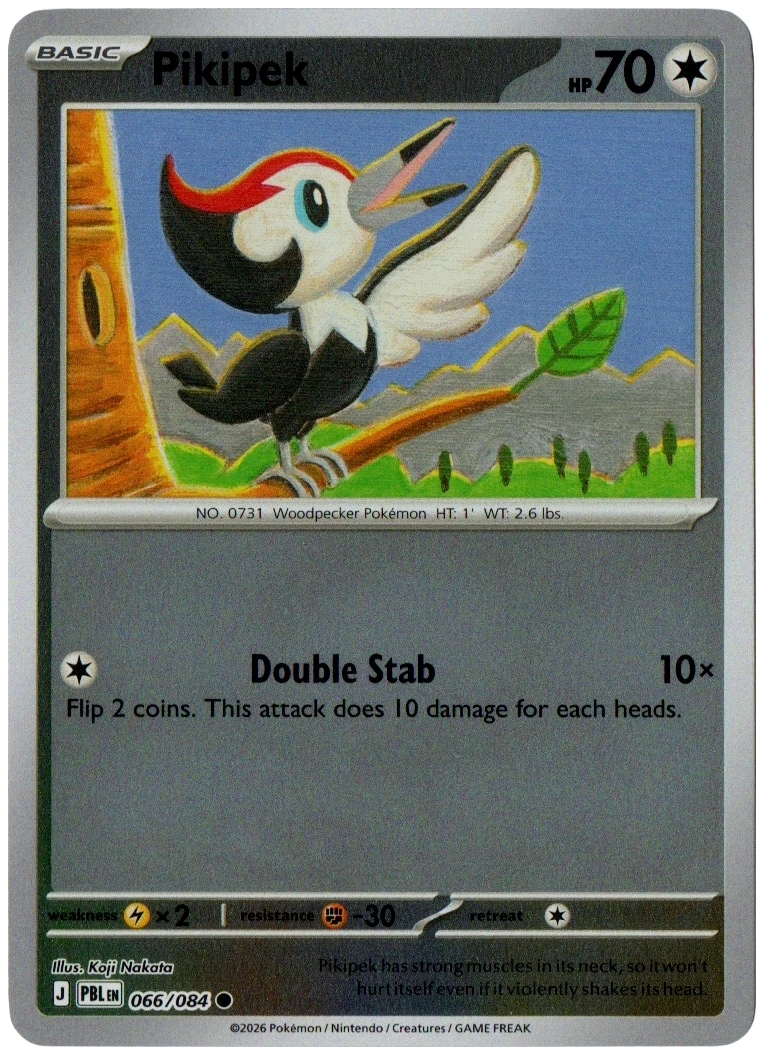 Pikipek 066/084 from Pitch Black — Reverse Holo, seller photograph