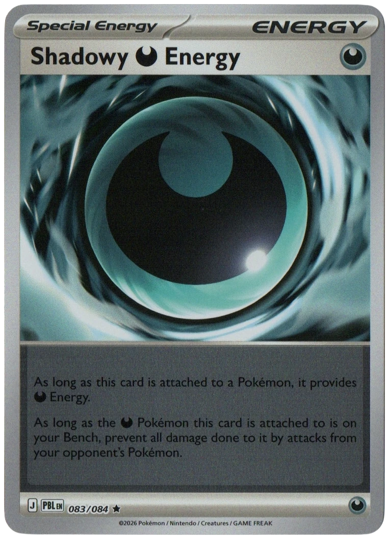 Shadowy Darkness Energy 083/084 from Pitch Black — Reverse Holo, seller photograph