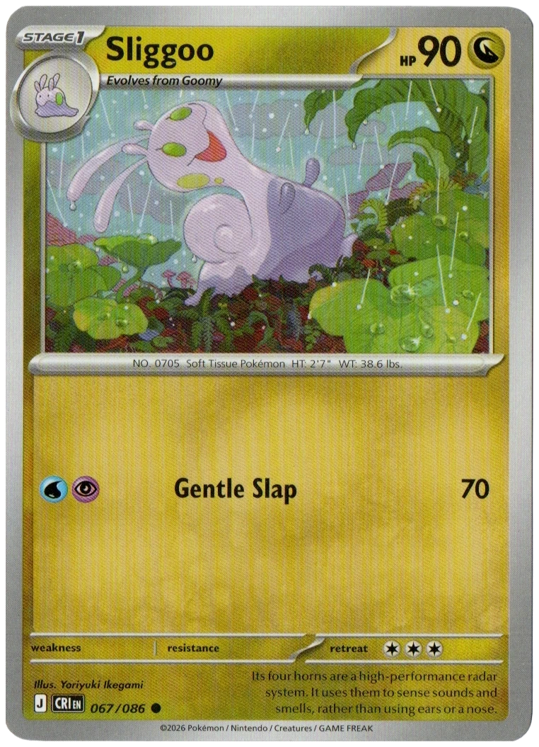 Sliggoo 067/086 from Chaos Rising — Non-Holo, seller photograph