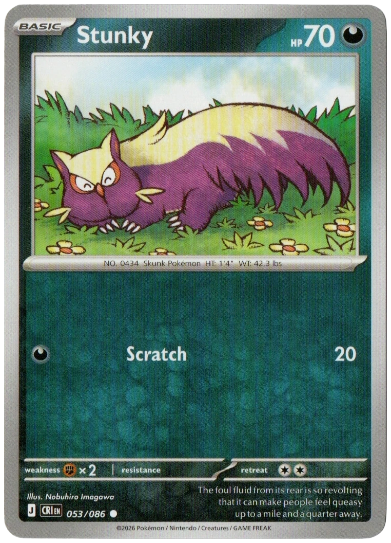 Stunky 053/086 from Chaos Rising — Non-Holo, seller photograph