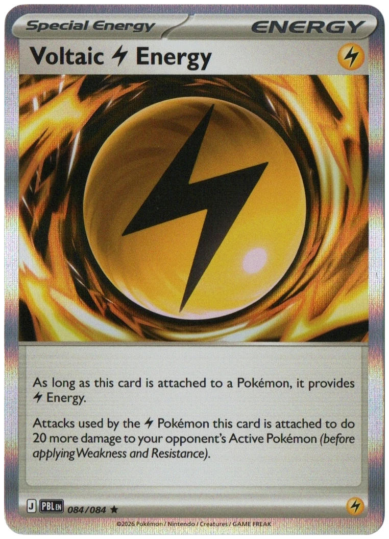 Voltaic Energy 084/084 from Pitch Black — Holo, seller photograph