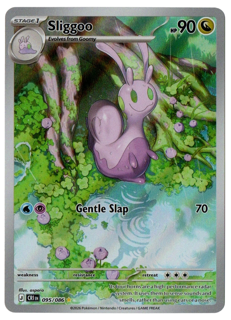 Sliggoo 095/086 from Chaos Rising — Holo, front photograph